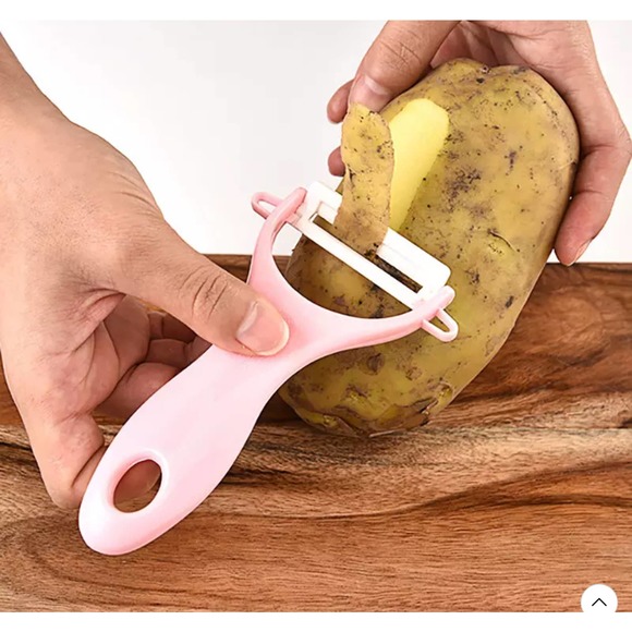 💝 PINK CERAMIC KITCHEN KNIFE SET (6 PIECE) CUTE STAINLESS STEEL - Picture 5 of 11